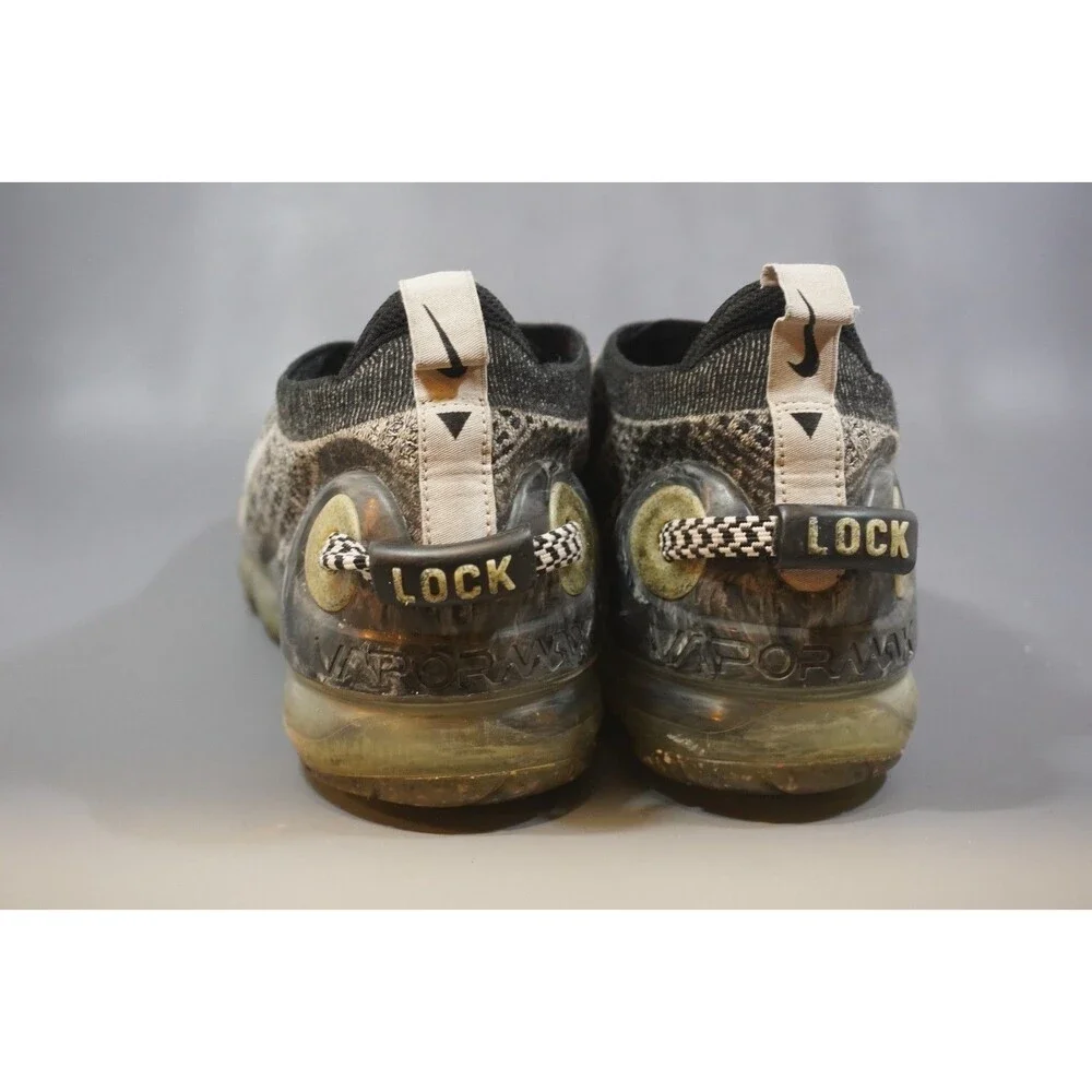 Nike Air VaporMax 2020 Flyknit FK Mens 10 Shoes Oreo Running Athletic Sneakers